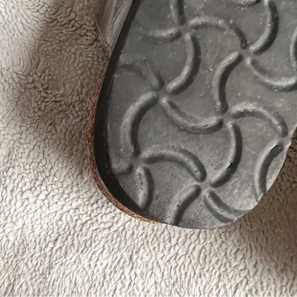 Naot  Michele Rhinestone Jewel Bejeweled Strappy Cork Comfort Sandal Silver Gray - Picture 8 of 15